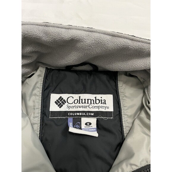 Columbia Core Interchange 3-1 Quilted Liner Jacket Women Small Black - Picture 3 of 9